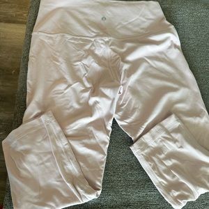 Lululemon baby pink Align Leggings